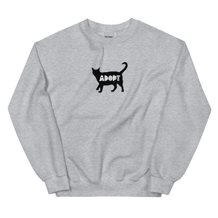 Adopt-a-Cat Unisex Sweatshirt