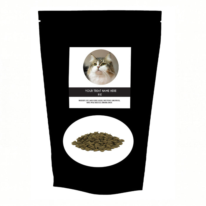 YOUR CAT'S PHOTO — Create Your Own Cat Treats