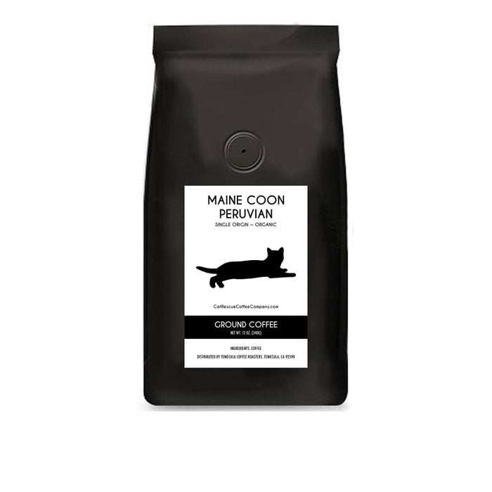 Maine Coon Peruvian Single Origin Coffee — ORGANIC