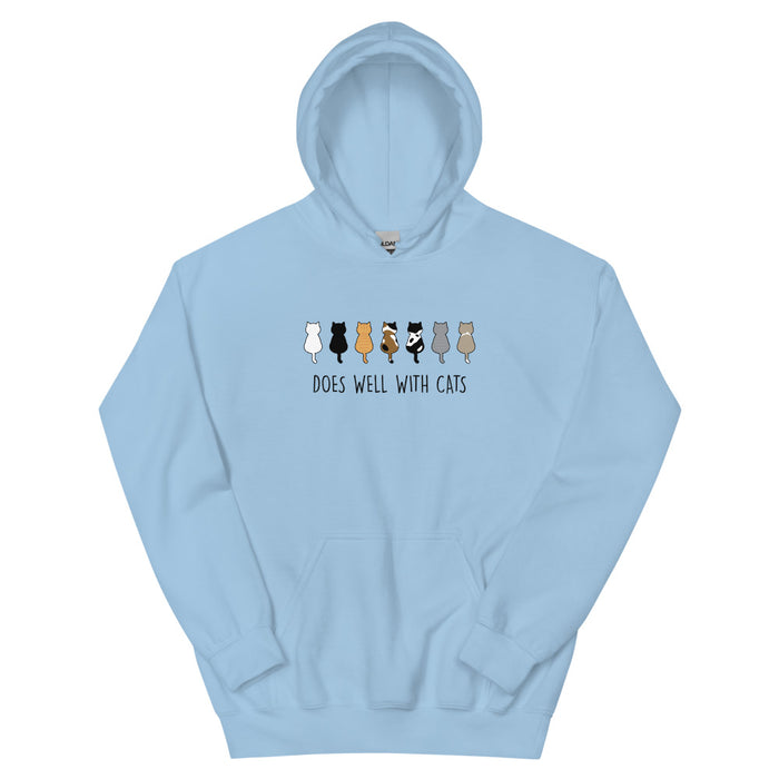 "Does Well With Cats" Hoodie