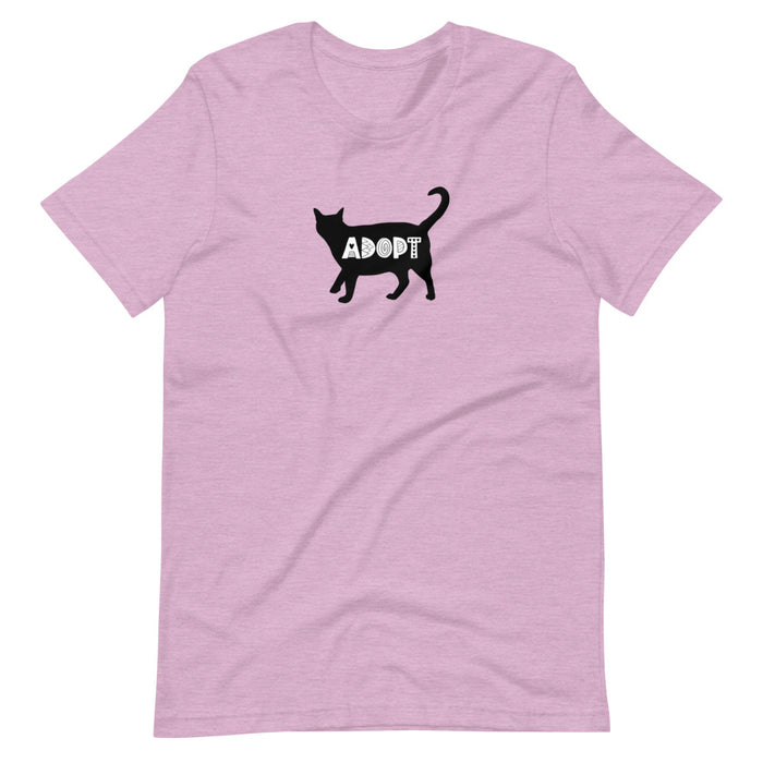 "ADOPT" — Short-Sleeve Unisex T-Shirt