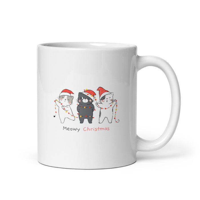 "Meowy Christmas" Mug